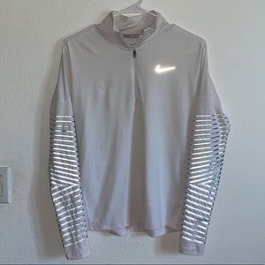 Nike dri fit half zip jacket